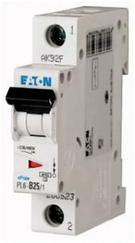 Автоматический выключатель Eaton (Moeller) PL6-B25/1 (286523) - фото 2