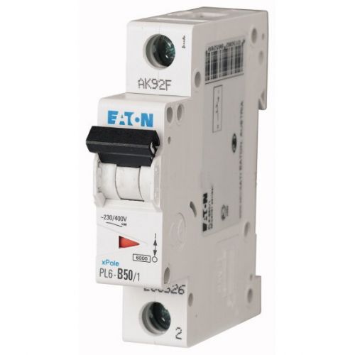 Автоматический выключатель Eaton (Moeller) PL6-B50/1 (286526) - фото 1