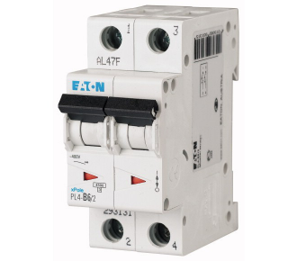 Автоматический выключатель Eaton (Moeller) PL4-C10/2 (293141)