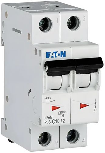 Автоматический выключатель Eaton (Moeller) PL6-C10/2 (286565) - фото 7