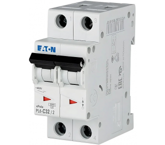 Автоматический выключатель Eaton (Moeller) PL6-C32/2 (286570)