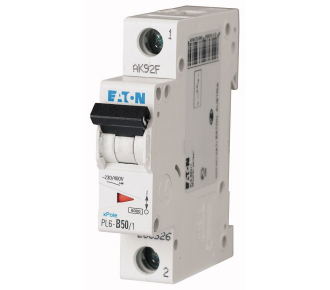 Автоматичний вимикач Eaton (Moeller) PL6-C50 / 1 (286538)