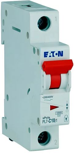 Автоматический выключатель Eaton (Moeller) PL7-C10/1 (262702) - фото 5