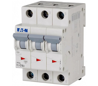 Автоматический выключатель Eaton (Moeller) PL7-C16/3 (263409)