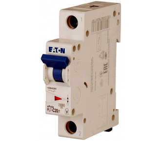 Автоматический выключатель Eaton (Moeller) PL7-C20/1 (262705)
