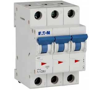 Автоматический выключатель Eaton (Moeller) PL7-C20/3 (263410)