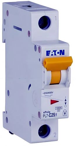 Автоматический выключатель Eaton (Moeller) PL7-C25/1 (262706) - фото 5