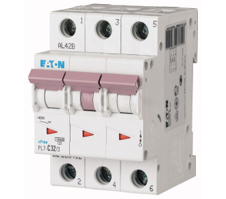Автоматический выключатель Eaton (Moeller) PL7-C32/3 (263412)