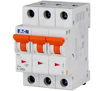 Автоматический выключатель Eaton (Moeller) PL7-C63/3 (263415)
