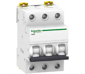 Автоматический выключатель Schneider Electric iK60 3P 20A хар-ка C 6кА