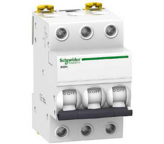 Автоматичний вимикач Schneider Electric iK60 3P 32A хар-ка C 6кА