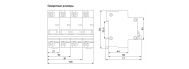 Автоматический выключатель ИЭК ВА47-100 4P 16А 10кА х-ка D (MVA40-4-016-D) - фото 2