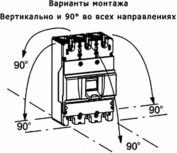 Силовий автомат Eaton (Moeller) BZMB2-A160 160А 25кА (116970) - фото 4