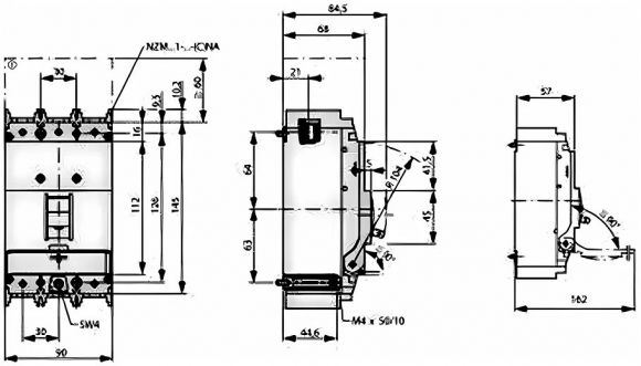 Силовий автомат Eaton (Moeller) LZMC1-A80-I (111894) - фото 8