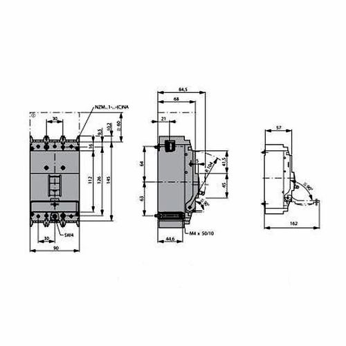 Силовий автомат Eaton (Moeller) LZMC1-A125-I (111896) - фото 8