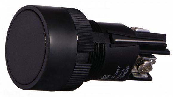 Кнопка &quot;Старт&quot; АсКо XB2-EA125 потайна без фіксації 1р+1з чорна (A0140010035) - фото 3