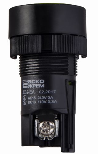 Кнопка &quot;Старт&quot; АсКо XB2-EA135 потайна без фіксації 1р+1з зелена (A0140010036) - фото 5