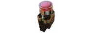 Кнопка с подсветкой АсКо XB2-BW3471 220/250В красная (A0140010022) - фото 1