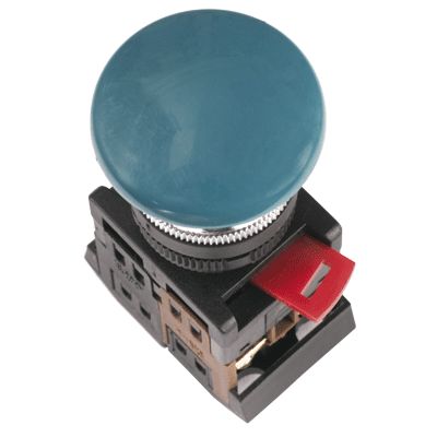Кнопка ИЭК AEА-22 желтый D22мм 1з+1р (BBG30-AEA-K05) - фото 1