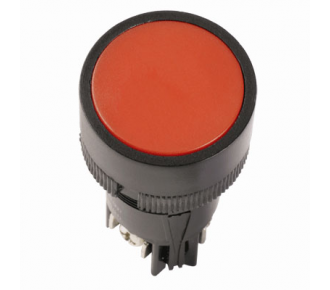 Кнопка ИЭК SВ-7 Стоп красная 1р D22мм 240В (BBT40-SB7-K04)