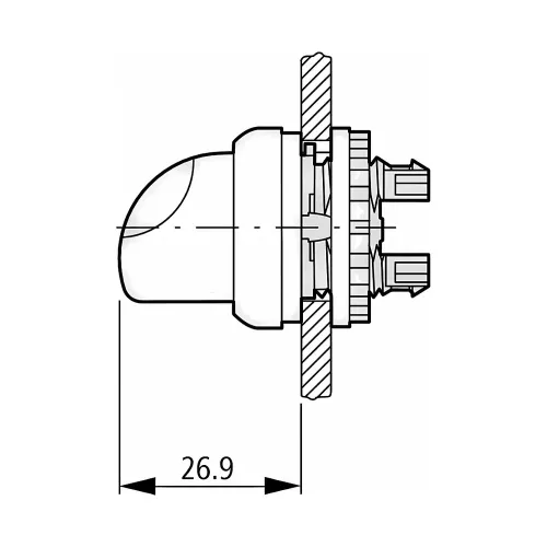 Головка переключателя Eaton (Moeller) M22-WRK3 (216872) - фото 3