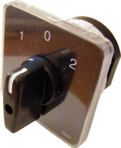 Переключатели кулачковые пакетные АсКо ПКП Е9 25А/1.831 1-0-2 1Р (A0110010010) - фото 1