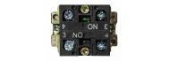 Кнопка поворотная с ключом АсКо XB2-BG03 1р+1з (A0140010008) - фото 4