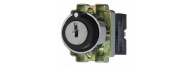 Кнопка поворотная с ключом АсКо XB2-BG03 1р+1з (A0140010008) - фото 3