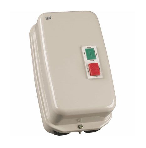 Контактор ИЭК КМИ34062 380В 40А в оболочке (KKM36-040-380-00) - фото 1