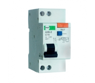 Автоматический выключатель защитного отключения ПРОМФАКТОР АЗВ-2 C10A/0,03 (FAP10C10030AC)