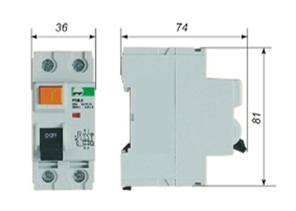 Реле защитного выключения ПРОМФАКТОР РЗВ-2 (селективные) 2P 80/0,1 (FPR2080030AС) - фото 2