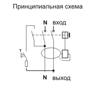 Автоматичний вимикач захисного відключення ПРОМФАКТОР АЗВ-2 1P N C16A / 0,03 ECO - фото 3