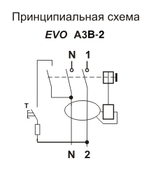 Автоматический выключатель защитного отключения ПРОМФАКТОР АЗВ-2 EVO 1Р+N С10А/0,03А - фото 3