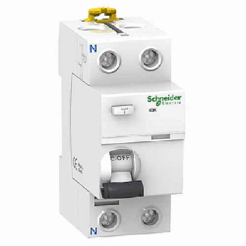 Диференціальний вимикач (ПЗВ) Schneider Electric iID K тип AC 2P 40А 30мА A9R50240 - фото 1