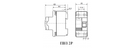 Устройство защитного отключения АсКо УкрЕМ ПЗВ-2001 2р/16А/30мА (A0020010002) - фото 2