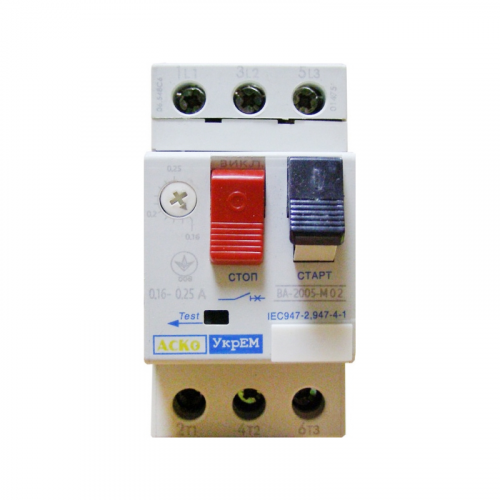 Автоматический выключатель Аско УкрЕМ ВА-2005 М02 (A0010050014) - фото 1