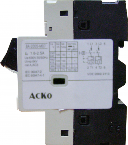 Автоматический выключатель Аско УкрЕМ ВА-2005 М07 (A0010050002) - фото 3