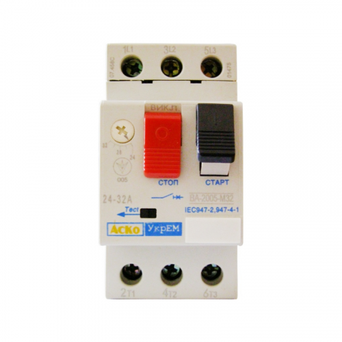 Автоматический выключатель Аско УкрЕМ ВА-2005 М32 (A0010050018) - фото 1