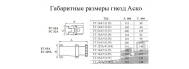 Гнездо стационарное Аско ГC 16А/3 2Р+РЕ (113) (A0080040001) - фото 2