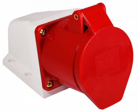 Гнездо стационарное Аско ГC 32А/5 3Р+N+РЕ (125) (A0080040006) - фото 2