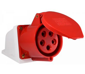 Гнездо стационарное Аско ГC 32А/5 3Р+N+РЕ (125) (A0080040006)