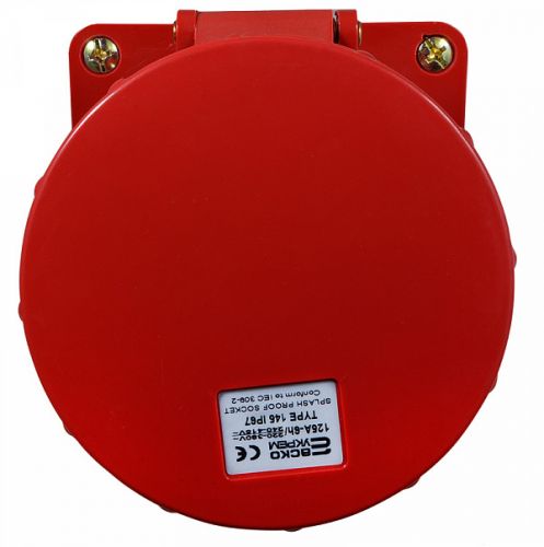 Гнездо стационарное Аско ГC 125А/5 3Р+N+РЕ (145) (A0080040011) - фото 4