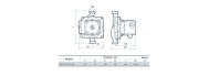 Насос циркуляційний NPO BPS 20-12S-180 - фото 2