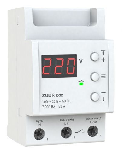 Реле напруги ZUBR D25 - фото 1