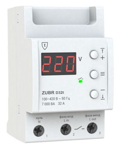 Реле напруги ZUBR D25t - фото 1
