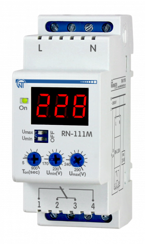 Реле напряжения Новатек RN-111M (NTRN111M0) - фото 1