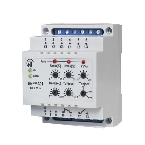 Реле напряжения Новатек RNPP-301 (NTRNP3010) - фото 1