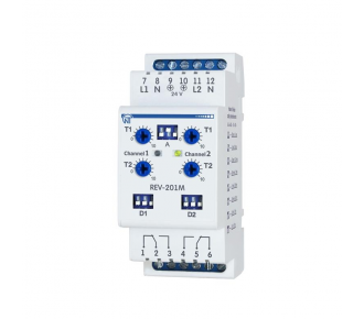 Реле времени Новатек  REV-201M (NTREV201M-1)