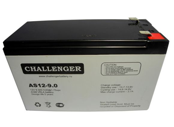 Аккумуляторная батарея Challenger AS12-9.0 - фото 2