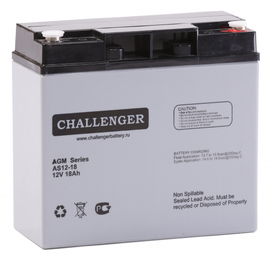 Акумуляторна батарея Challenger AS12-18 - фото 1